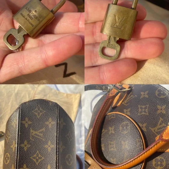SOLD✨ Authentic Louis Vuitton Ellipse PM Strap, dust bag, lock & key - Picture 5 of 16